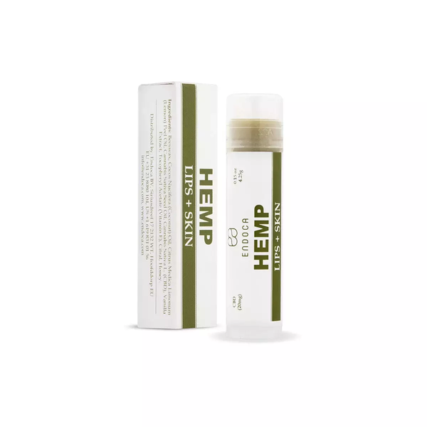 Endoca CBD Lip Balm Supplement Facts
