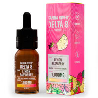 Canna River Delta 8 Tincture Lemon Raspberry 1000mg 15ml