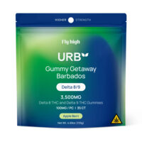 Urb Delta 8 Delta 9 Gummies Apple Berri 3500mg 35ct