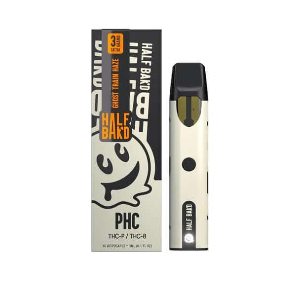 Half Bakd PHC Disposable Vape Pen Ghost Train Haze 3g
