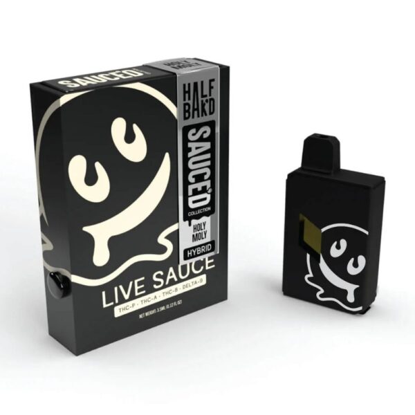Half Bakd Sauced Disposable Vape Pen Holy Moly 4g 1