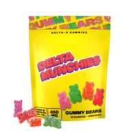Delta Munchies Delta 8 Gummies Gummy Bears 450mg 15ct