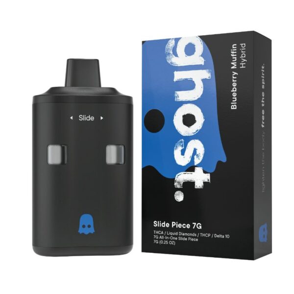 Ghost Slide Liquid Diamonds Disposable Blueberry Muffin 7g