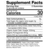 CBDfx CBD Gummies Apple Cider Vinegar 1500mg 60ct Supplement Facts