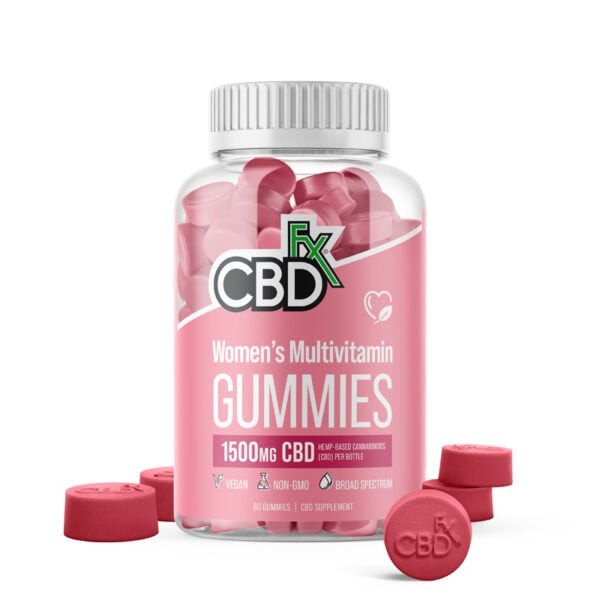 CBDfx CBD Gummies Multivitamin Women 1500mg 60ct