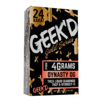 Geekd 24k Gold Series Disposable Dynasty OG 4g