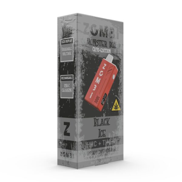 Zombi Monster Box Disposable Black Ice 6g