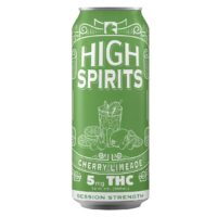 High Spirits THC Seltzer Cherry Limeade 5mg 12oz