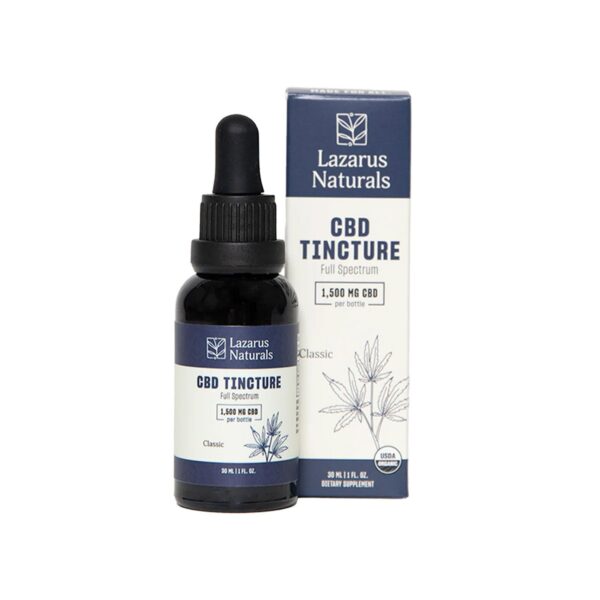 Lazarus Naturals High Potency Full Spectrum CBD Tincture 1500mg 30ml