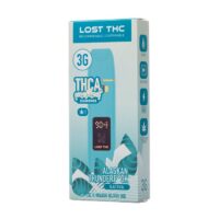 Lost THC V4 THCA Melted Diamonds Disposable Alaskan Thunder F*ck 3g