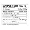 Mellow Fellow Softgels Elevate Blend 2000mg 30ct Supplement Facts