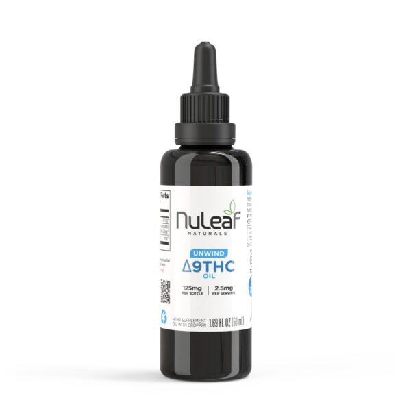 NuLeaf Naturals Full Spectrum Delta 9 Oil 125mg 50ml