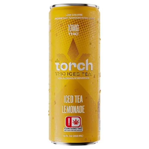 Torch Iced Tea 10mg THC + 5mg CBD 12oz Iced Tea Lemonade