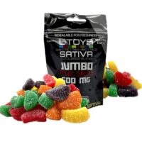 Utoya THCH Sativa Blend Jumbo Fruit Slice Gummies 5ct
