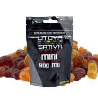 Utoya THCH Sativa Blend Mini Fruit Slice Gummies 16ct